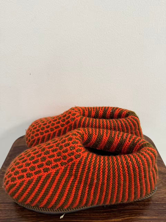 Handmade Cotton Slippers – Traditional Rural Craft from China